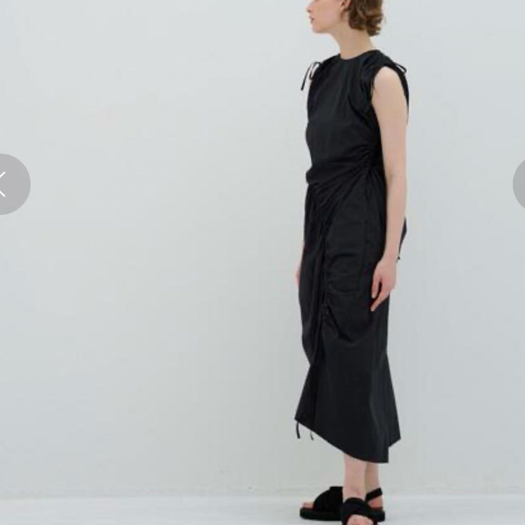 新品✨ランバンオンブルー　速乾ナイロンドロストワンピース ノースリーブ　撥水