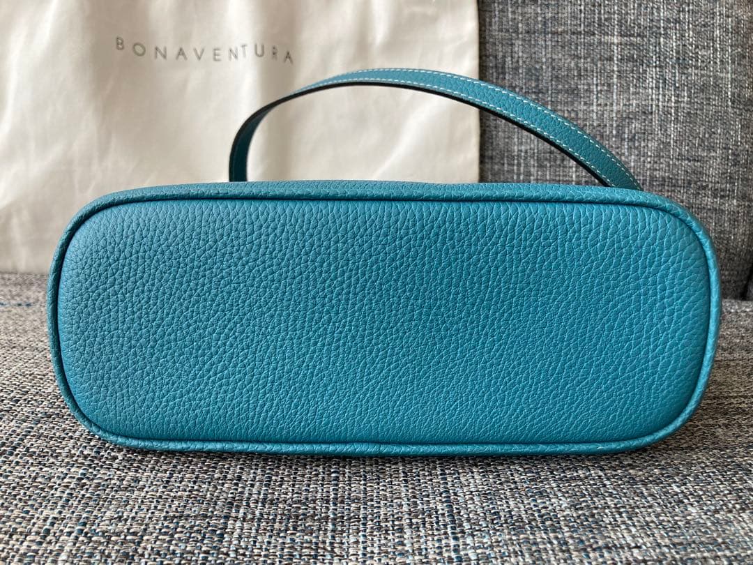 BONAVENTURA エマ22 シュリンクレザー　2way ブルーシアン