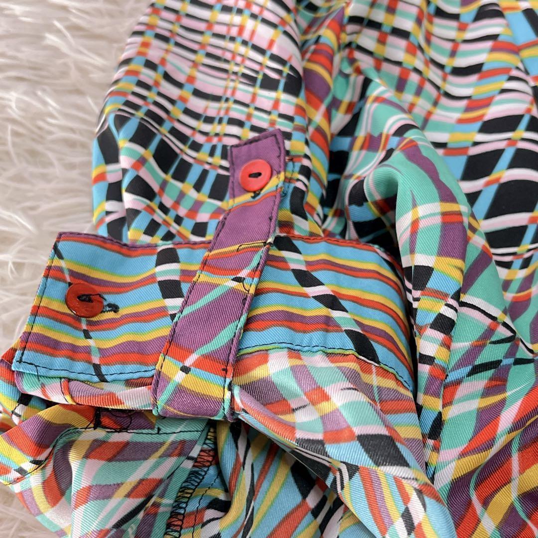 【かずこさん様用】デシグアル 総柄 ベルテッド シャツワンピース サイズ38 美