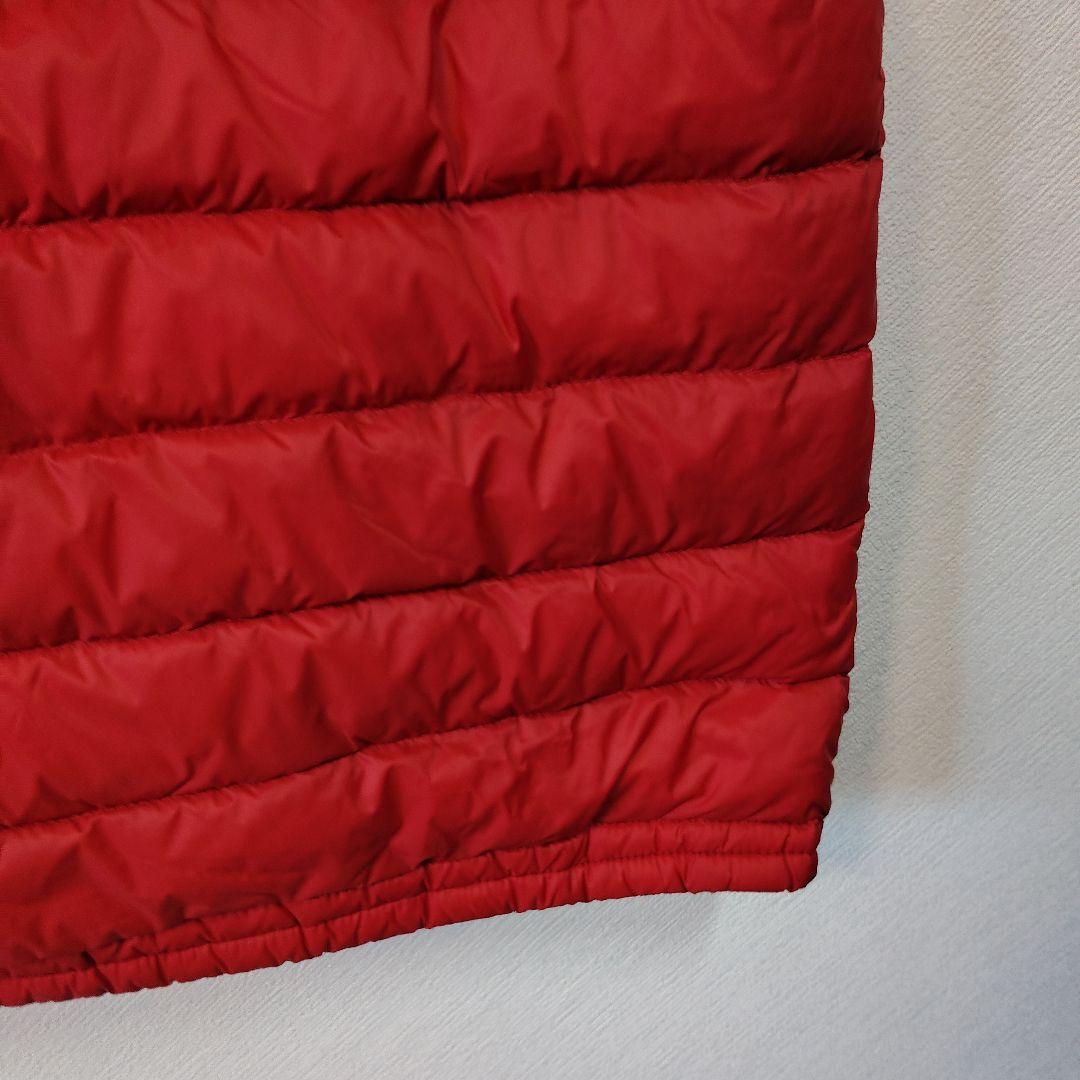 DANTON レッド キルティングベスト