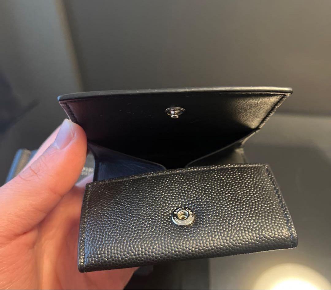 サンローラン　二つ折りマネークリップとケース