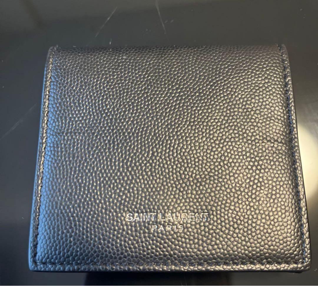 サンローラン　二つ折りマネークリップとケース