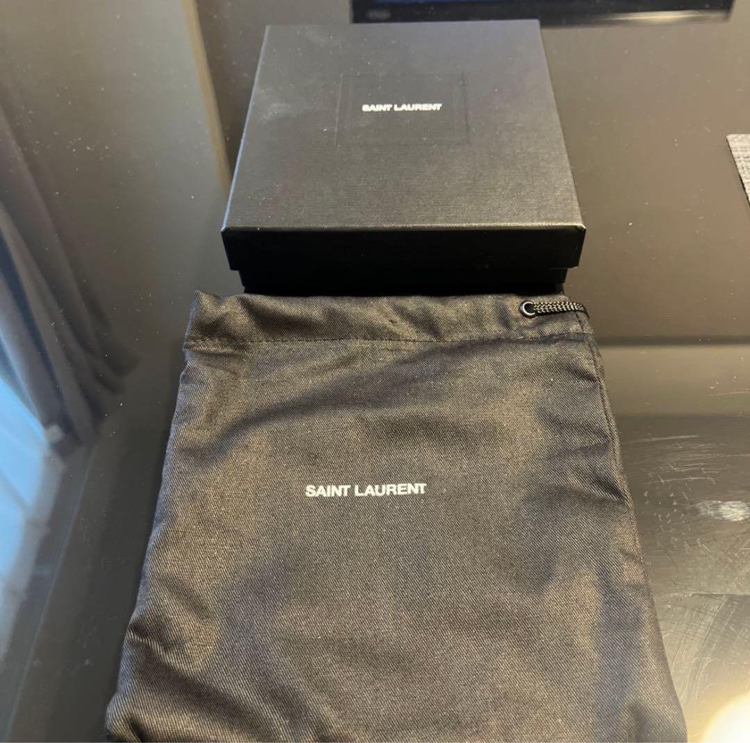 サンローラン　二つ折りマネークリップとケース