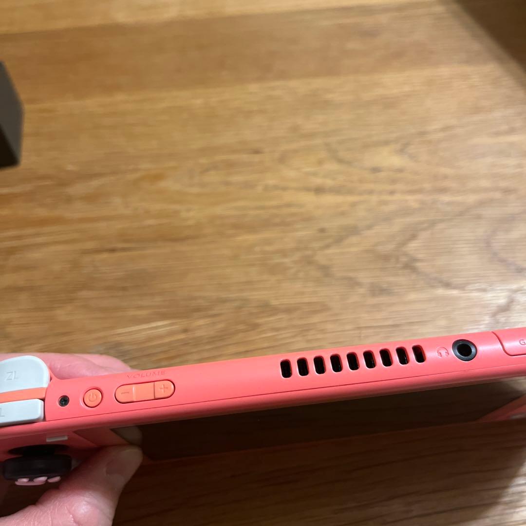 Nintendo Switch Lite コーラルピンク 本体 充電器