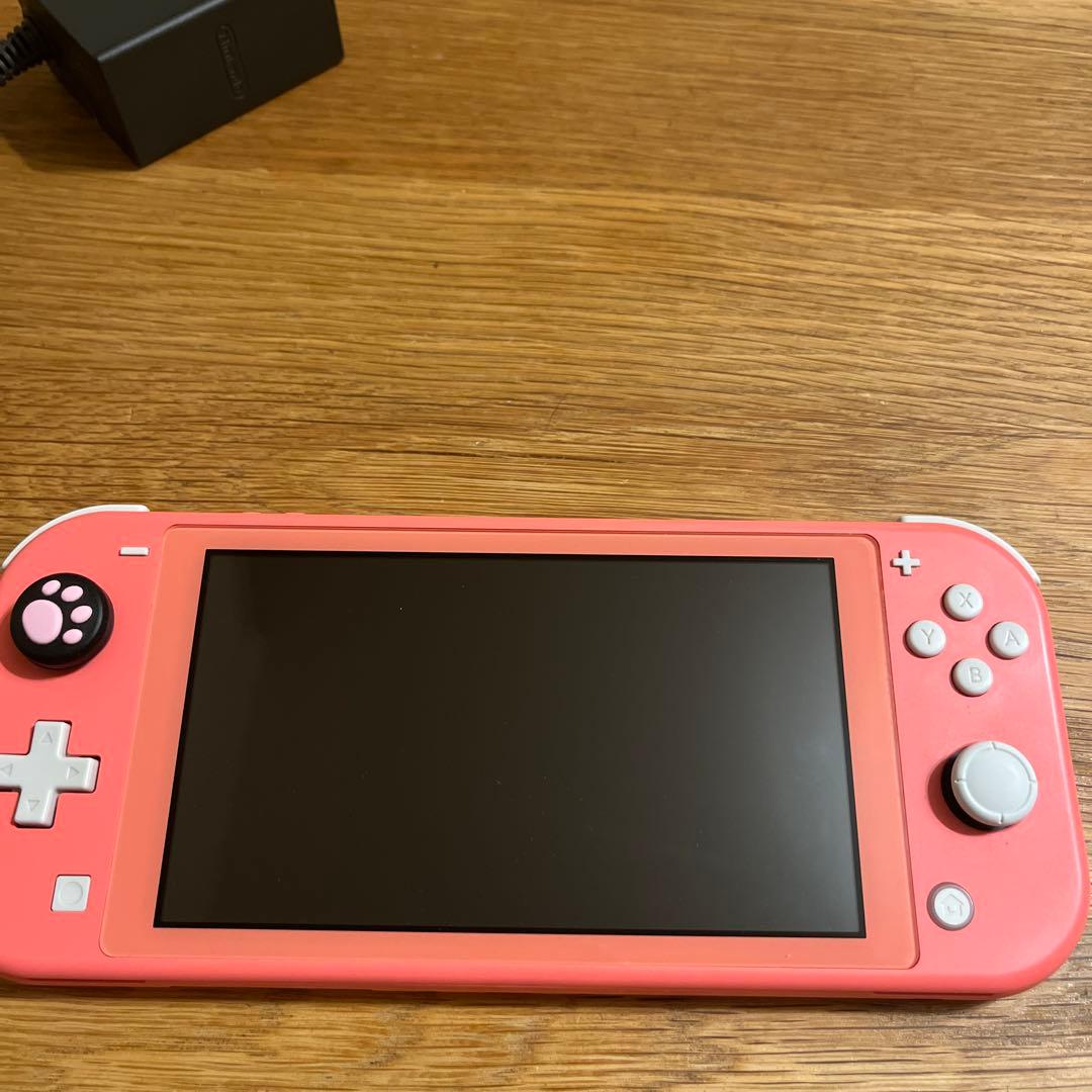 Nintendo Switch Lite コーラルピンク 本体 充電器