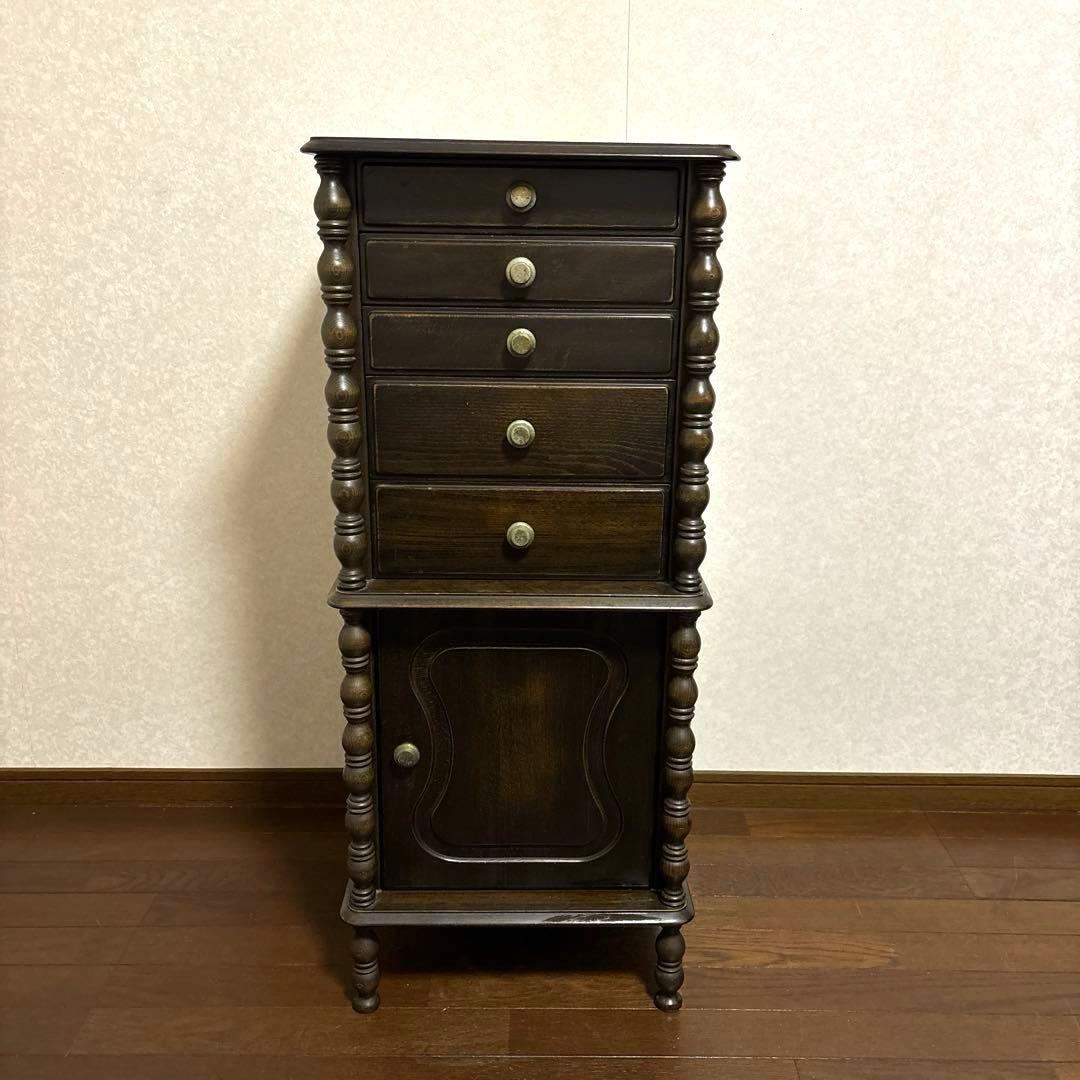 【良品】アンティーク チェスト キャビネット