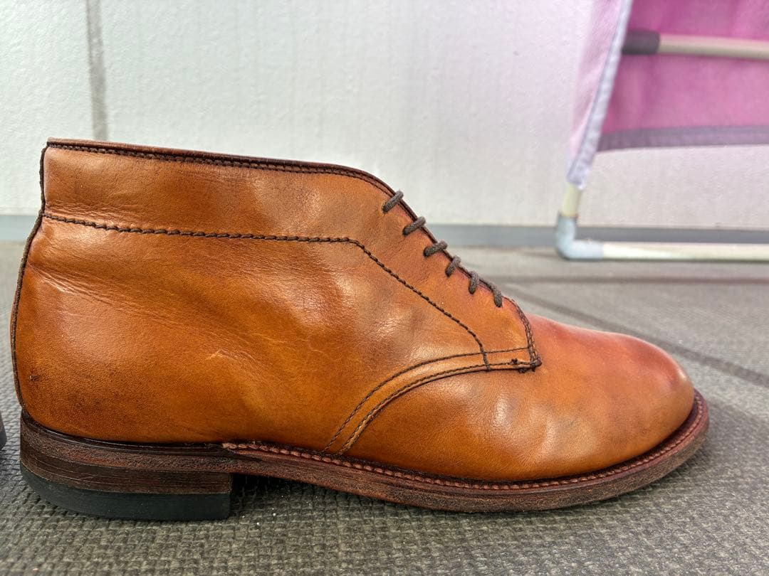 オールデン チャッカブーツ alden 86490 モディファイドラスト 箱付