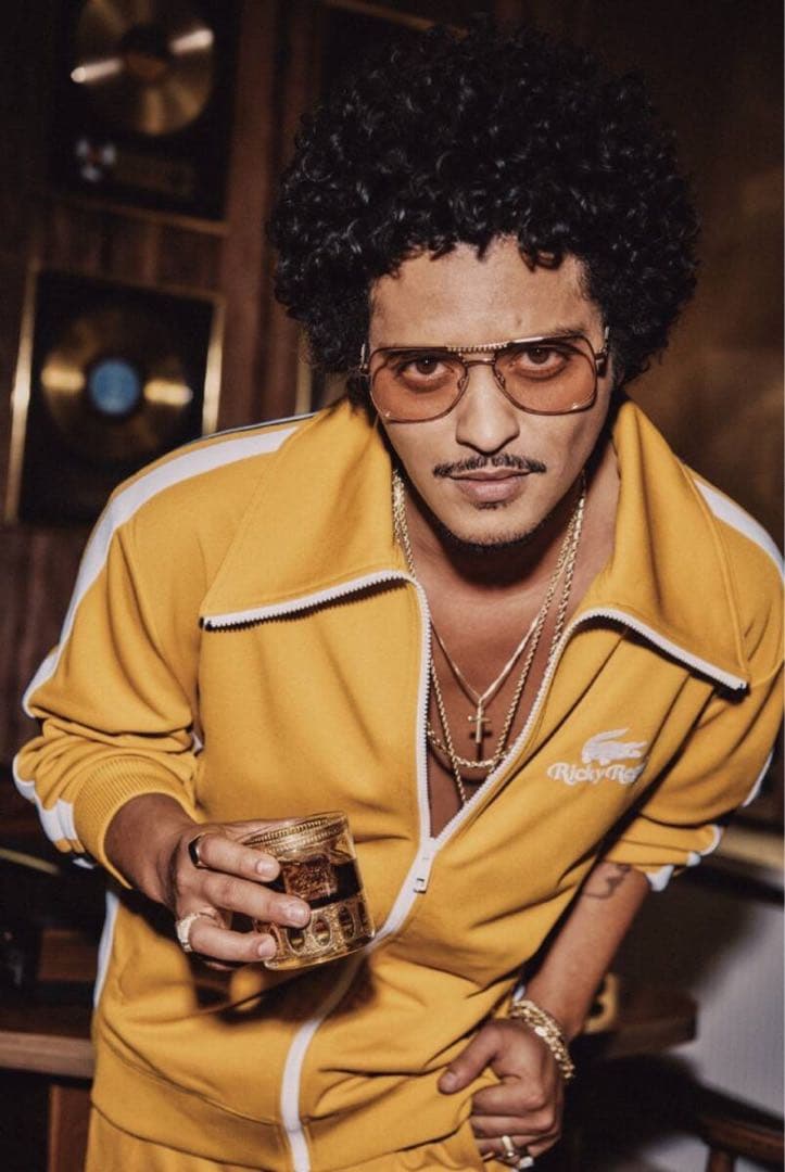 海*美様 Lacoste Ricky Regal ブルーノマーズ ジャージセット