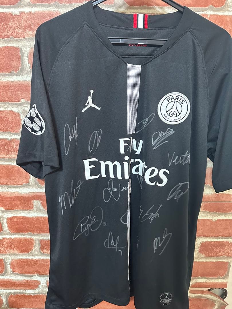 パリ・サンジェルマン MBAPPÉ 7 サイン入りシャツ
