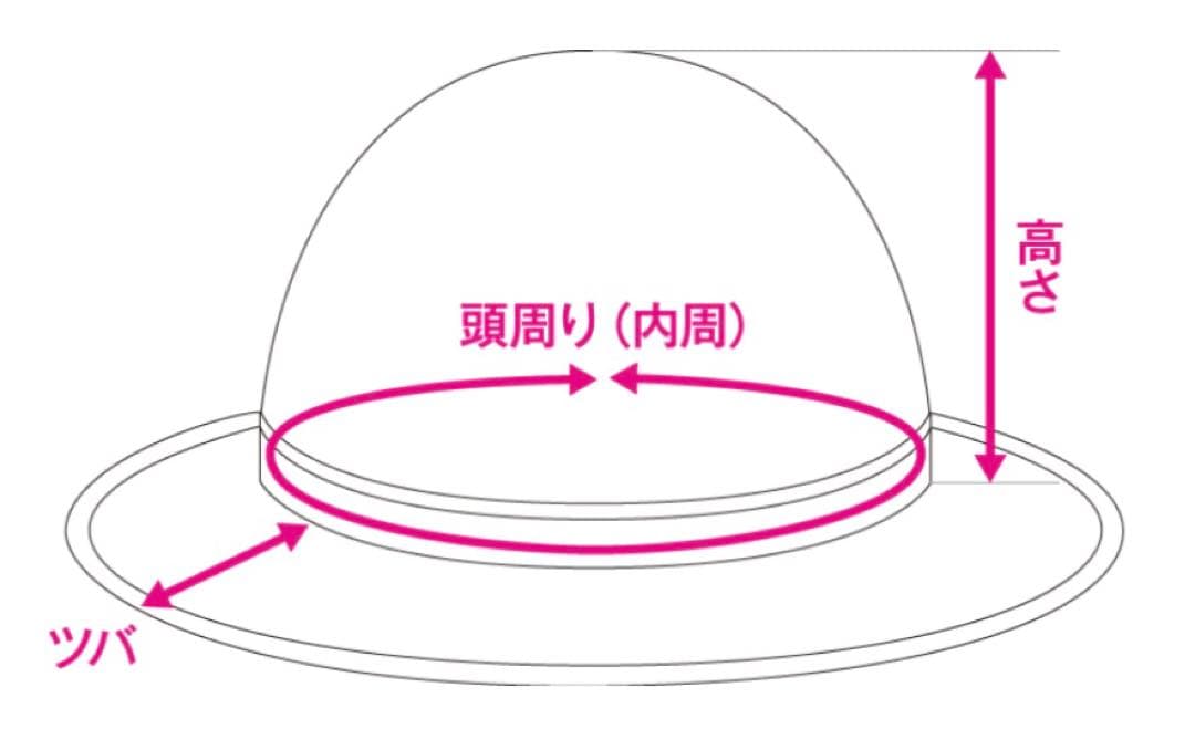 iris47 petal hat ブラック　美品