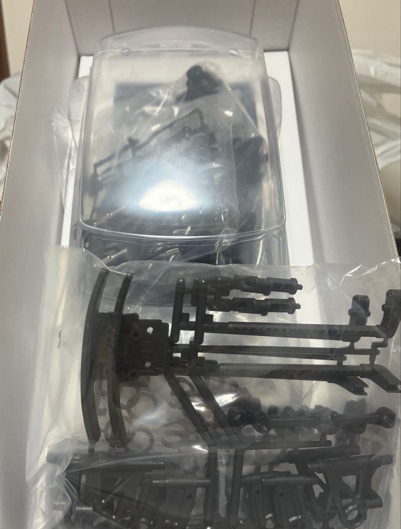 タミヤ 1/10 ミニクーパーレーシング　メッキホイール付き