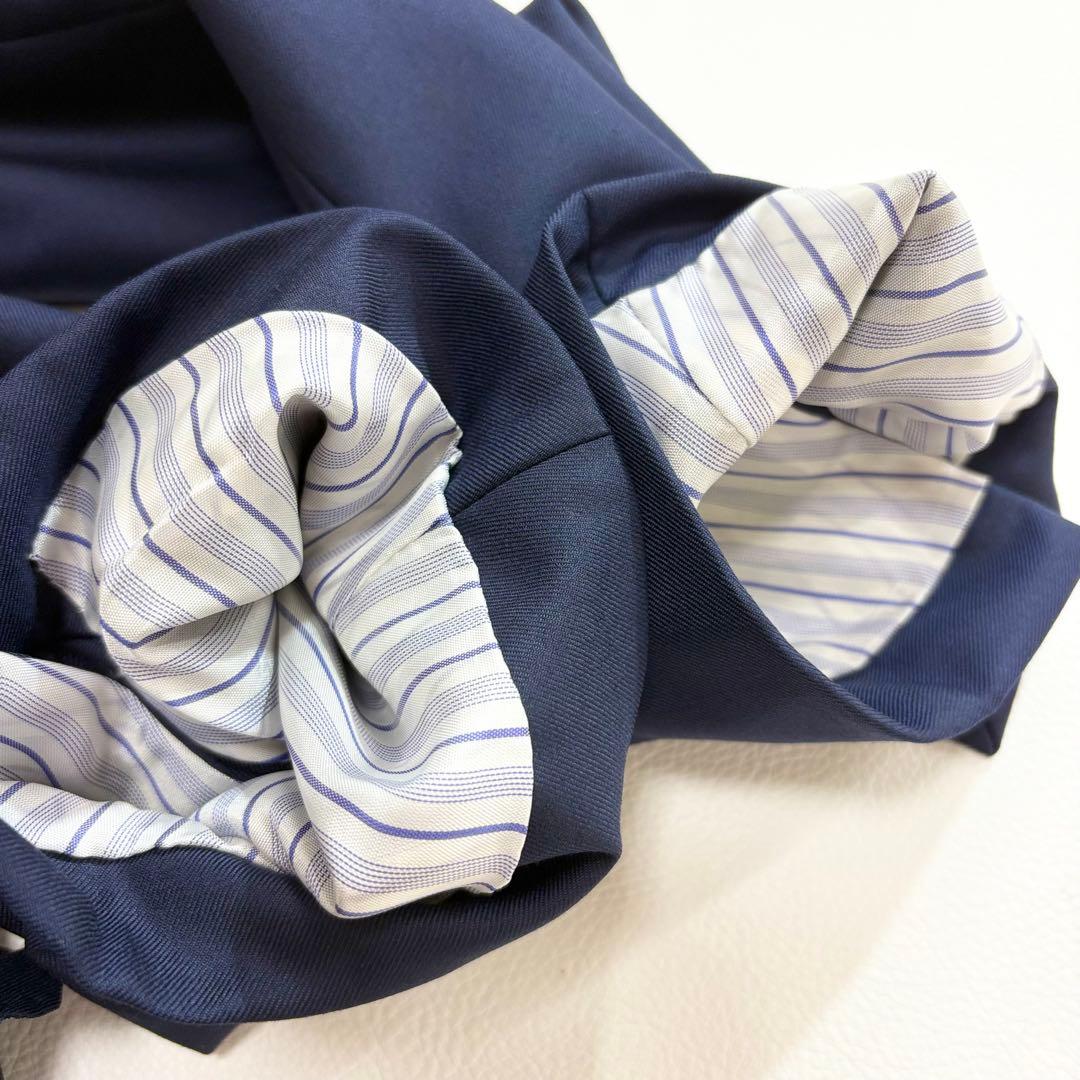 【定価95万】エルメネジルドゼニア　スーツ　15milmil15 48 紺色