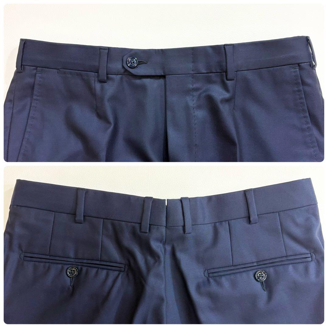 【定価95万】エルメネジルドゼニア　スーツ　15milmil15 48 紺色