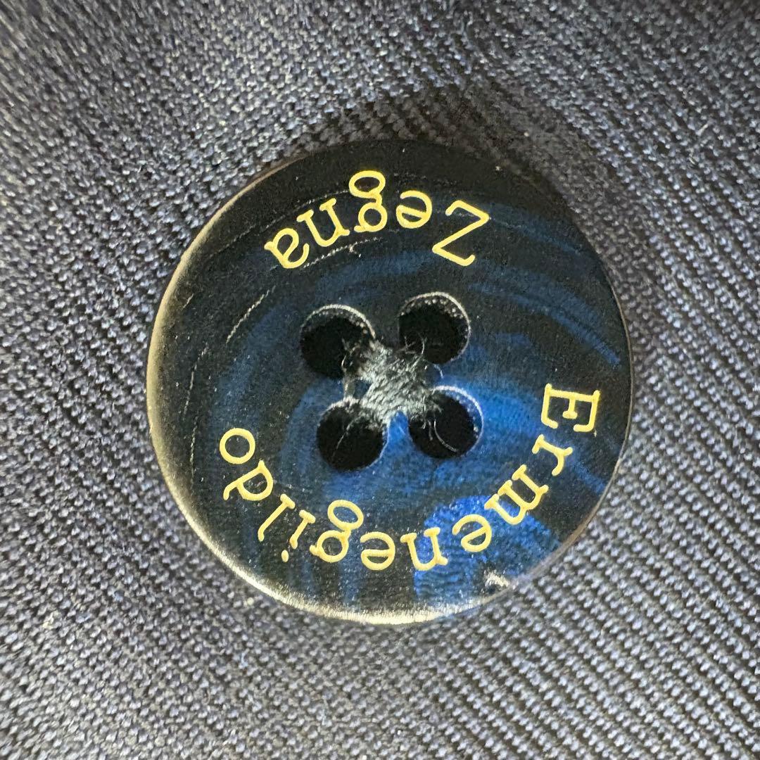 【定価95万】エルメネジルドゼニア　スーツ　15milmil15 48 紺色