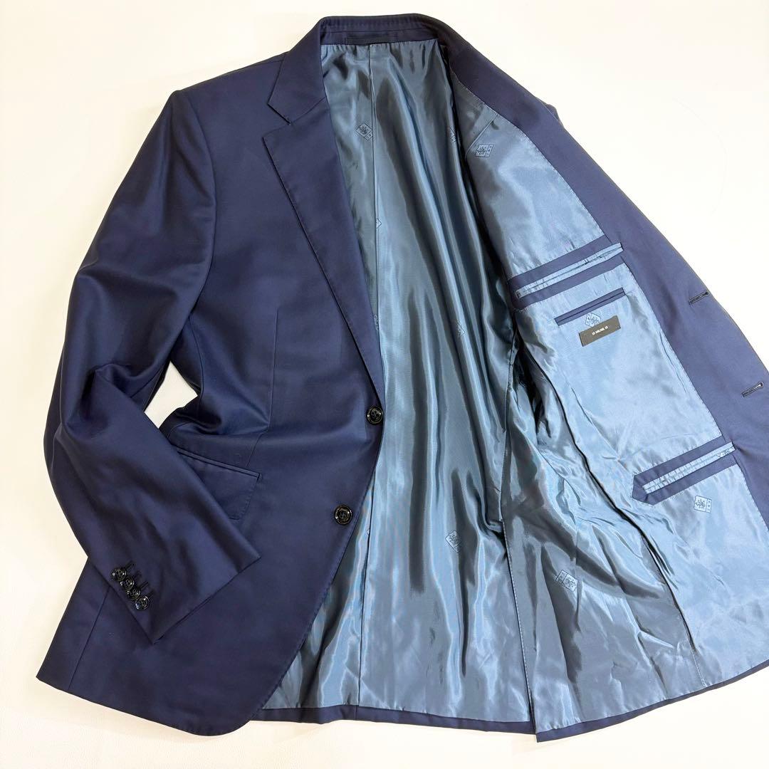 【定価95万】エルメネジルドゼニア　スーツ　15milmil15 48 紺色