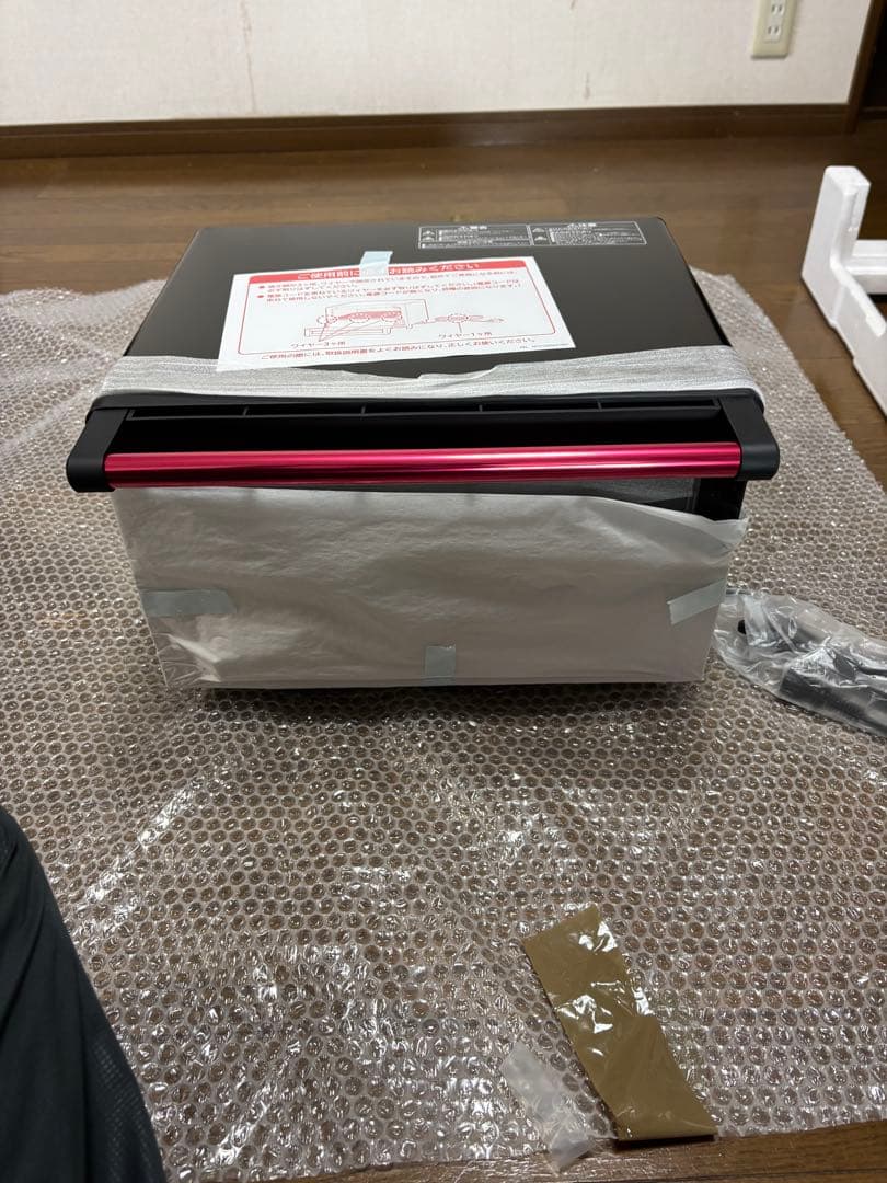 新品未使用品【日立】コンベクションオーブントースター HMO-F100 レッド