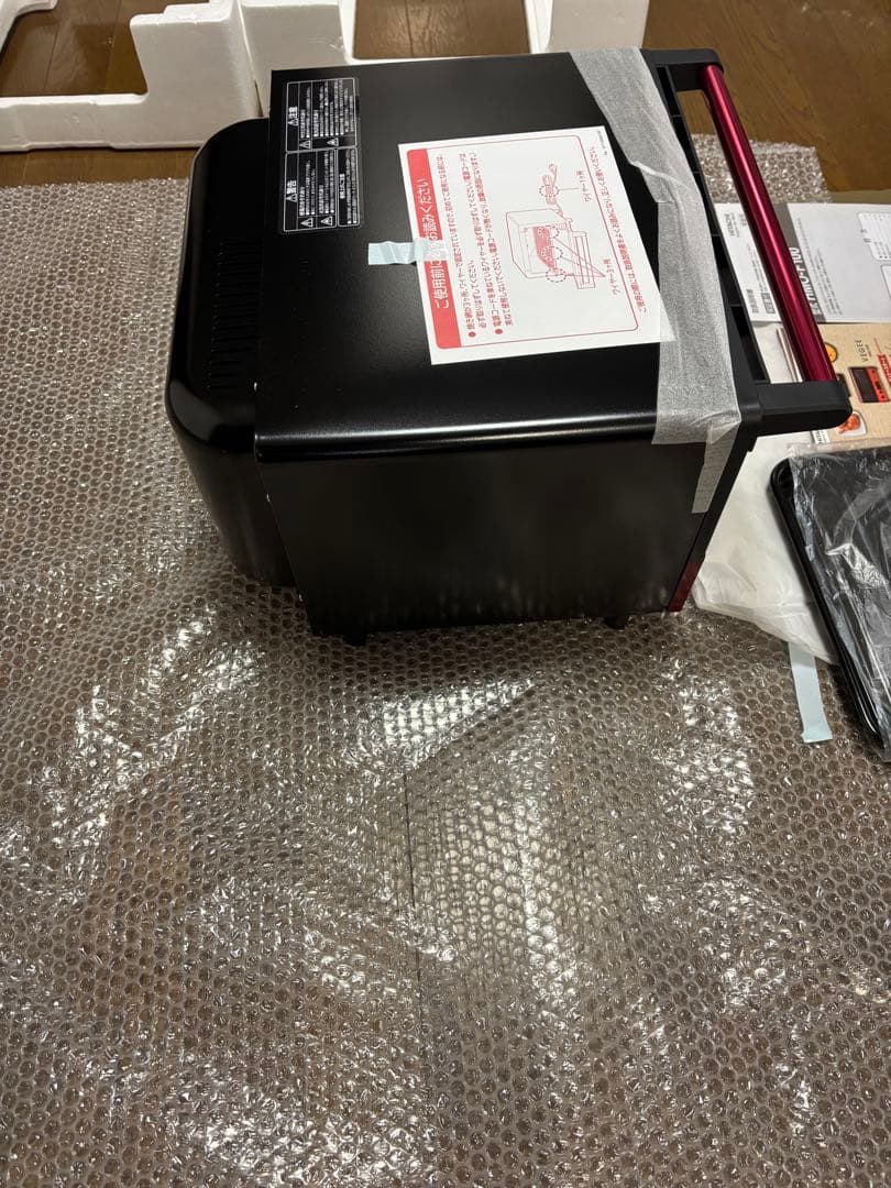 新品未使用品【日立】コンベクションオーブントースター HMO-F100 レッド