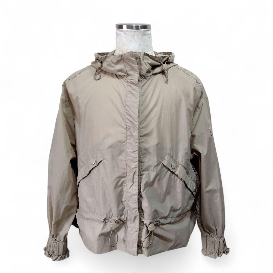 モンクレール ALBIREO ナイロンパーカー ブルゾン レディース ベージュ