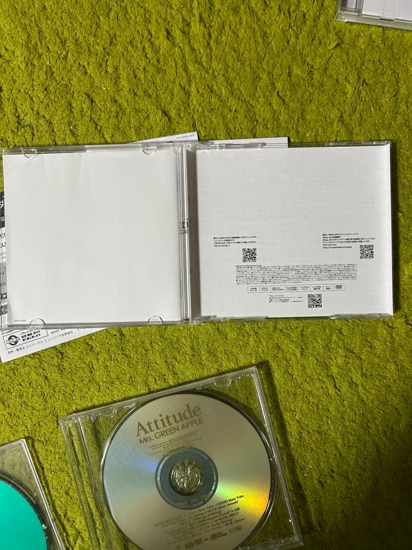 ミセス attitude CD dvd 初回限定盤