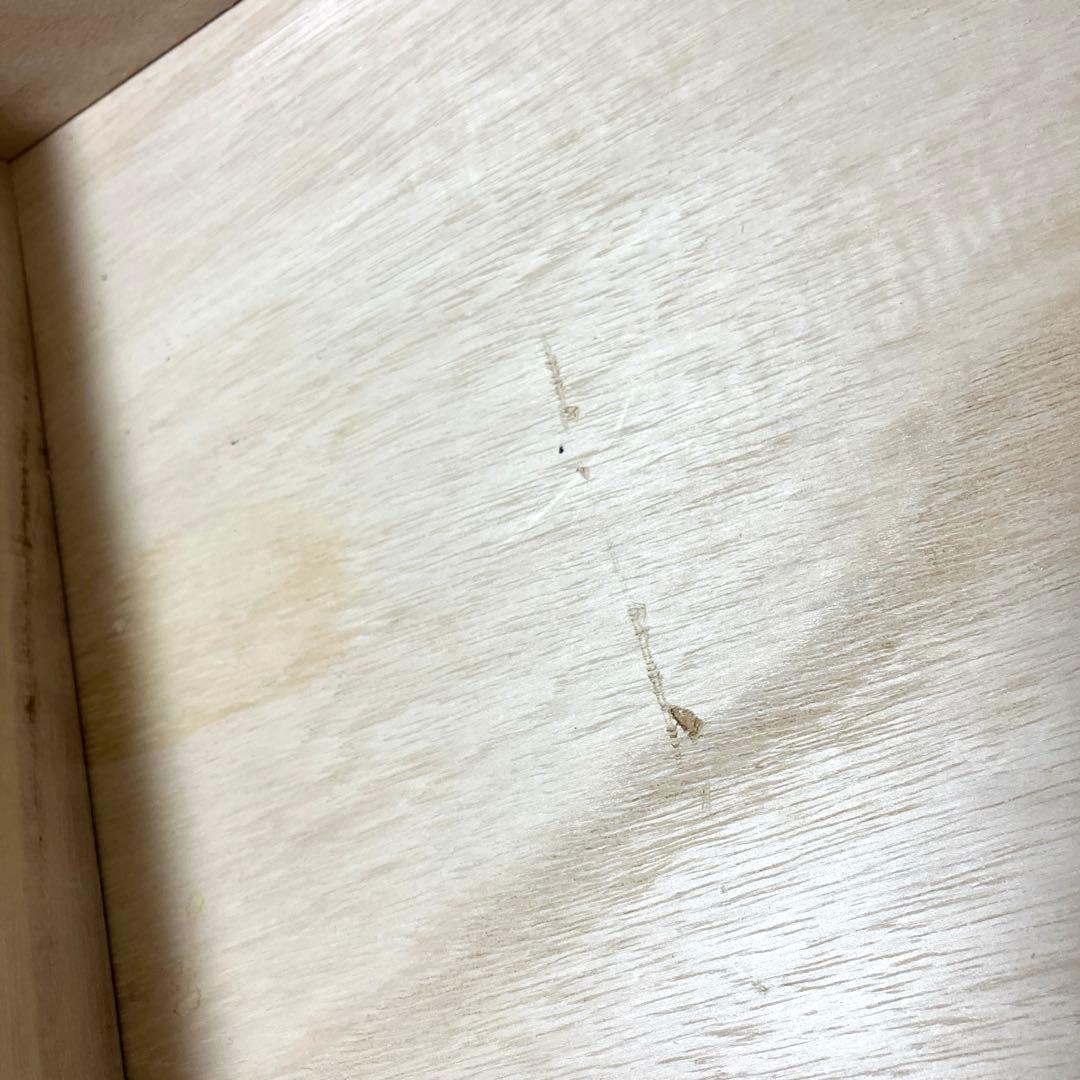 無印良品　タモ材デスク