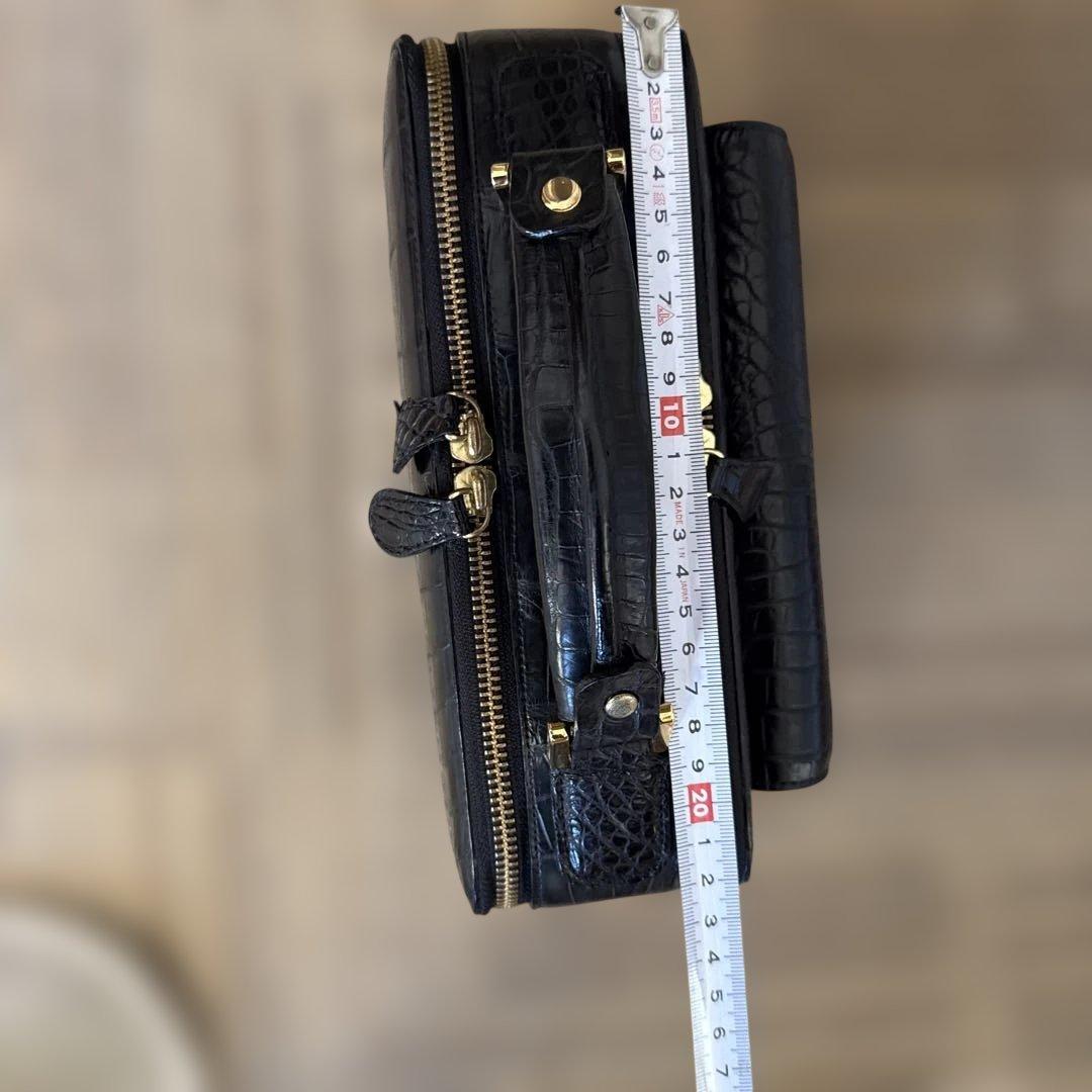 マットクロコダイルセカンドバッグ JRA認定品