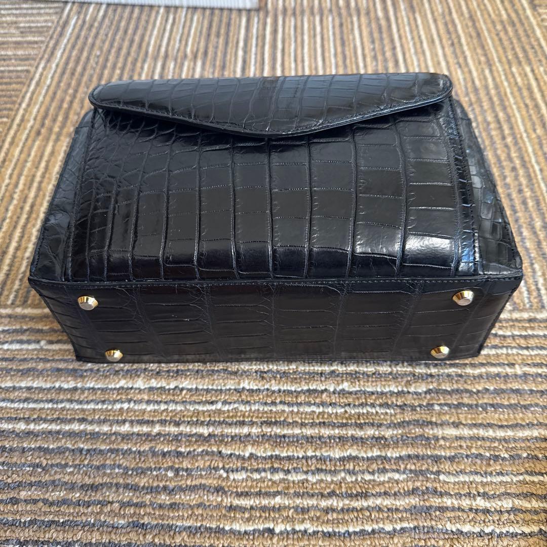 マットクロコダイルセカンドバッグ JRA認定品