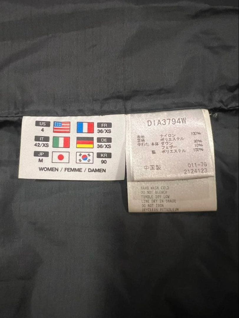 豆腐メンタルさん専用　デサント オルテライン　ダウンベスト　ブラック　M