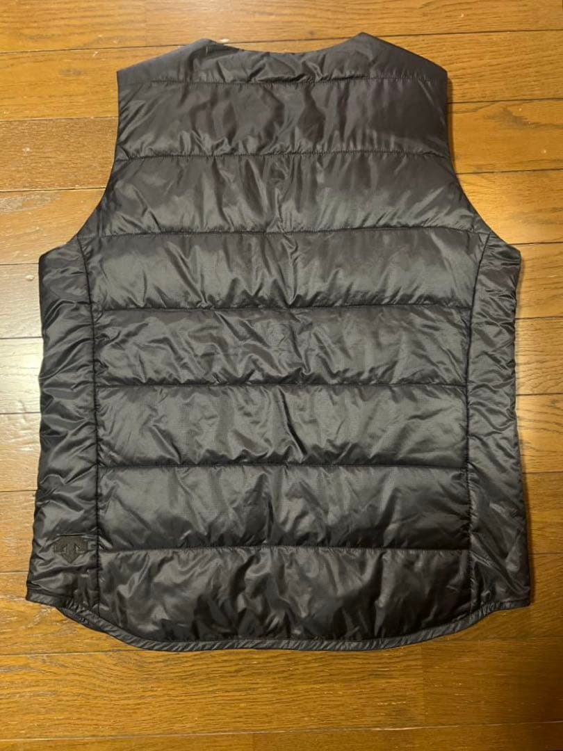 豆腐メンタルさん専用　デサント オルテライン　ダウンベスト　ブラック　M