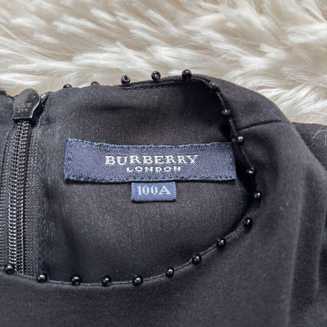 むむ様美品☆BURBERRY フォーマル ノバチェック フレア ドッキング 黒