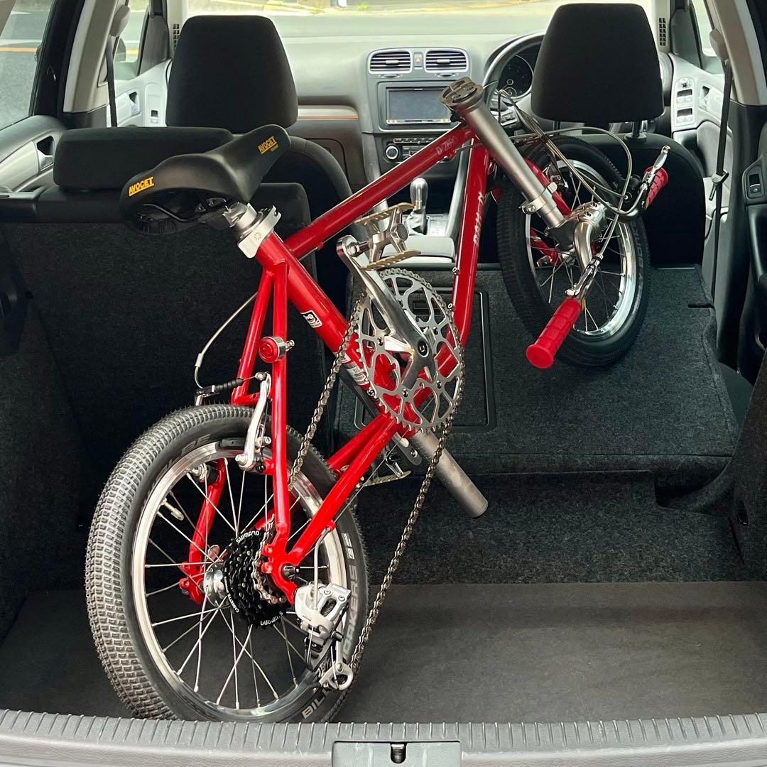 dahon d-zero カスタム ダホン 16インチ 走行10kmくらい 新古