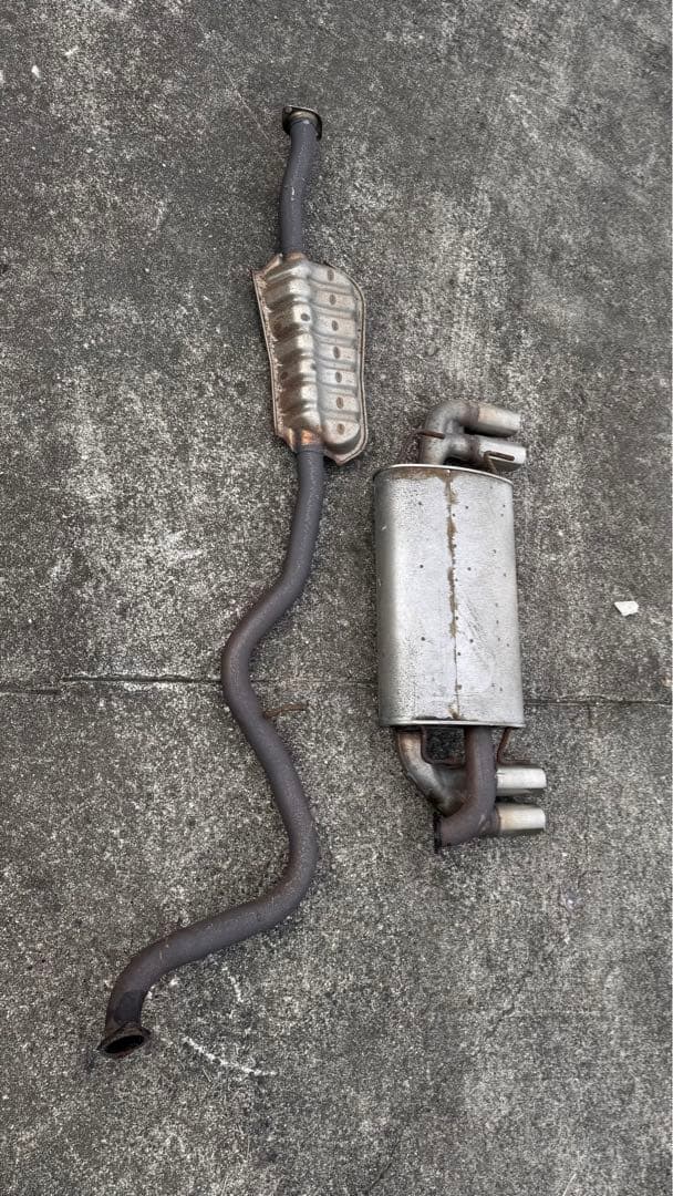 GRB インプレッサ 純正マフラー WRX STI