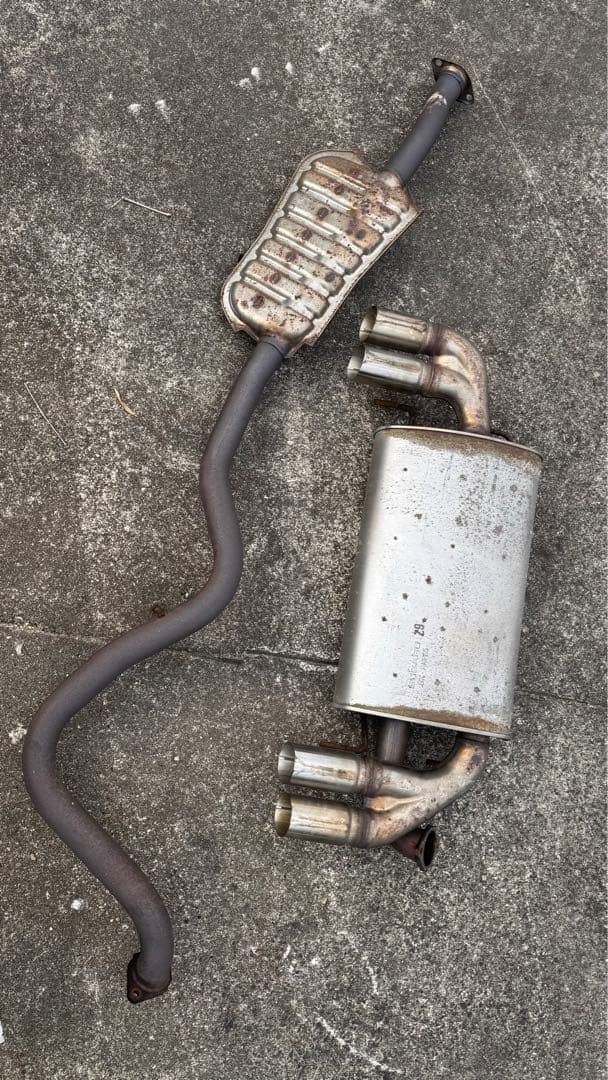 GRB インプレッサ 純正マフラー WRX STI