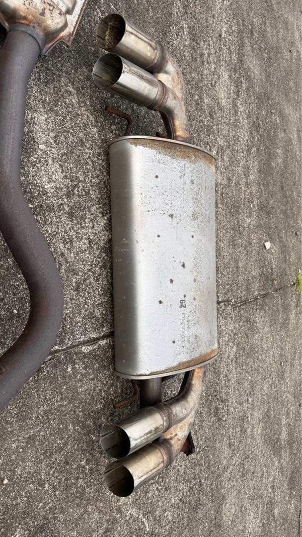 GRB インプレッサ 純正マフラー WRX STI