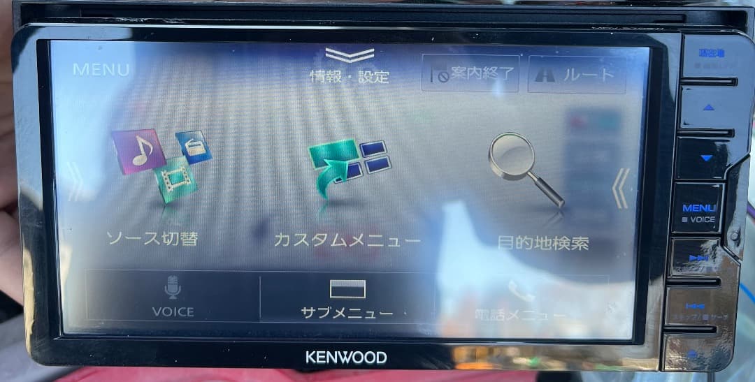 ケンウッド MDV-S709W 2022年製カーナビ