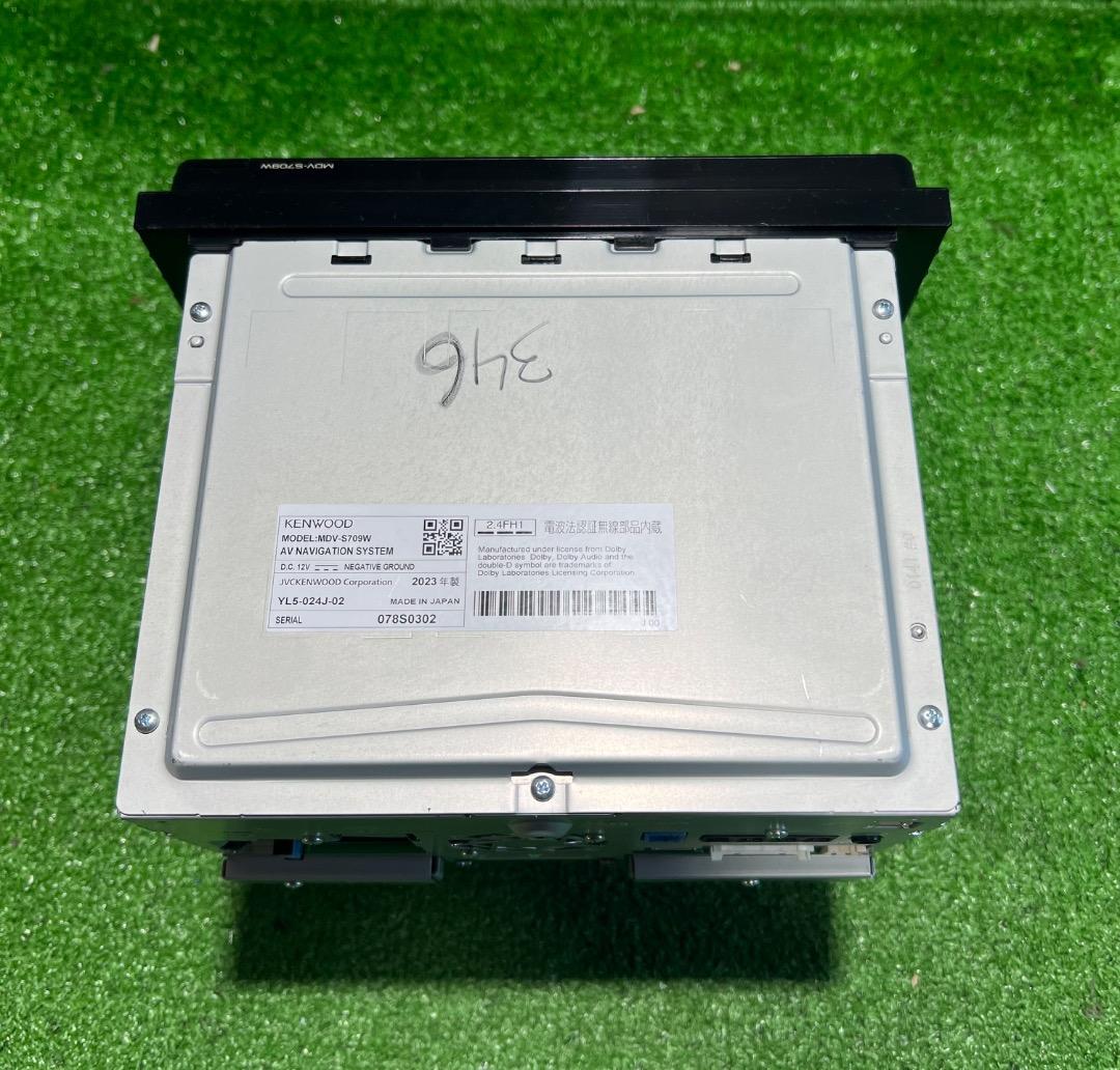 ケンウッド MDV-S709W 2022年製カーナビ