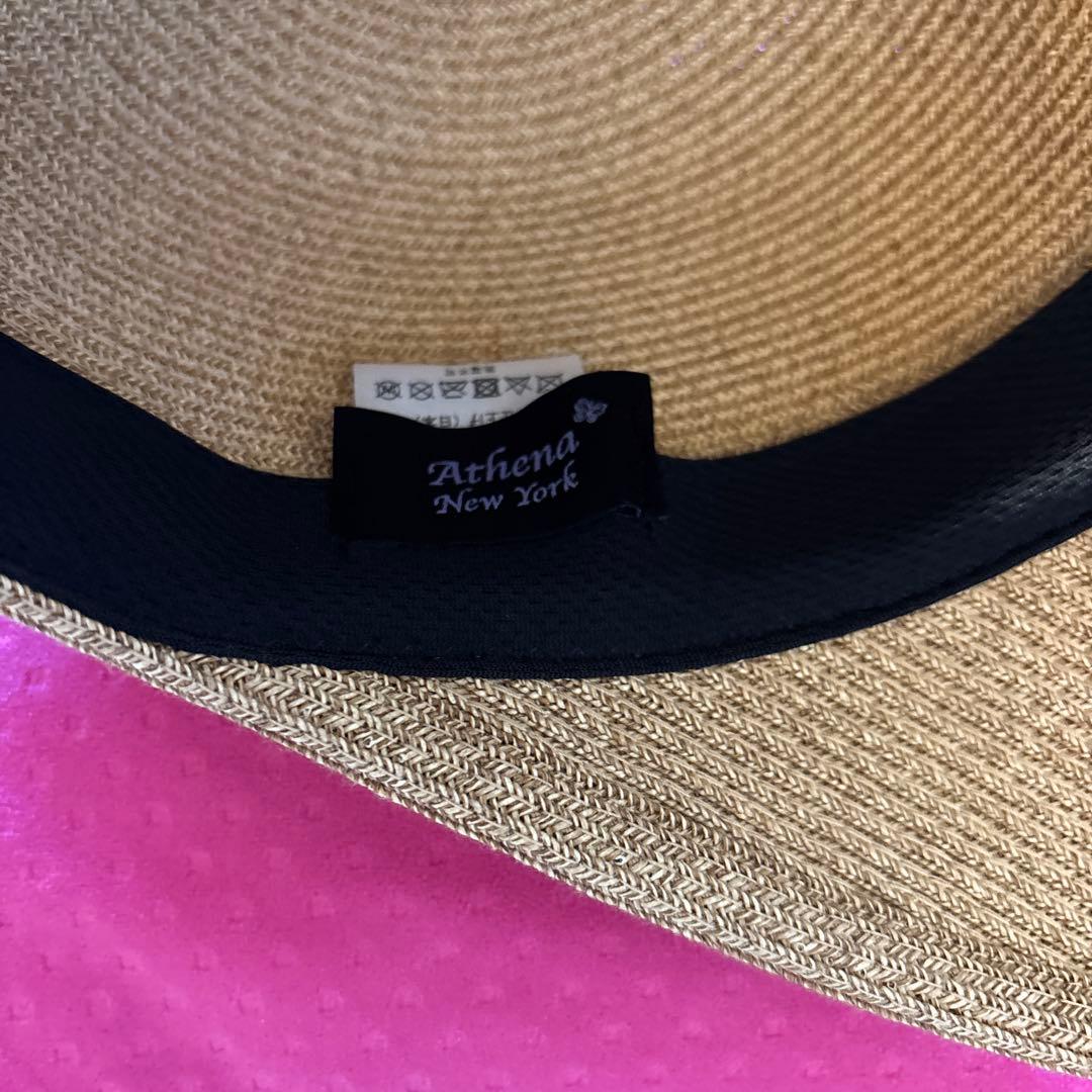 アシーナニューヨーク　麦わら帽子去年購入