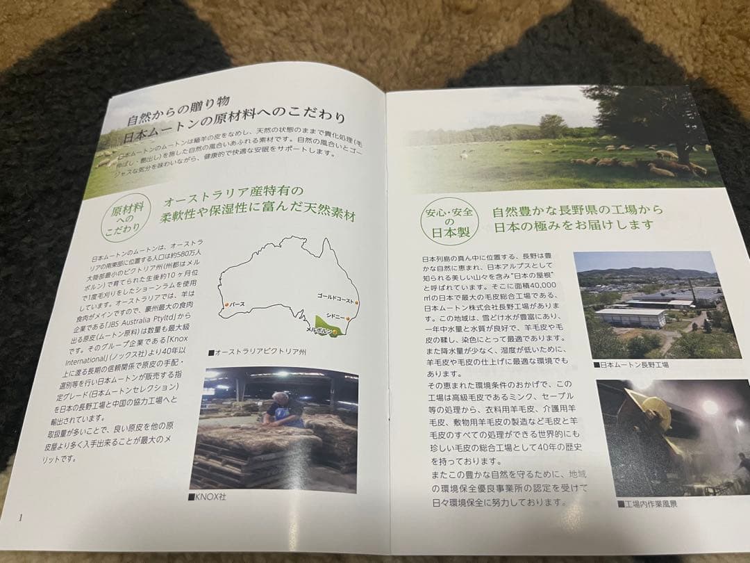 【値下げしました　納品書・保証書画像有り】限定巻毛35mmムートンシーツS