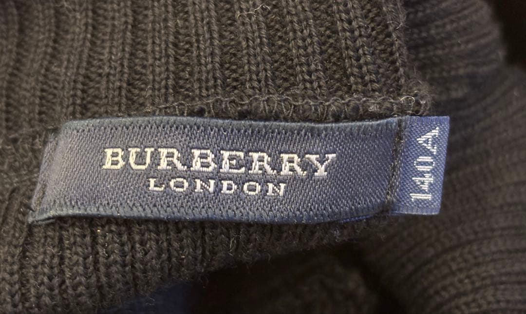BURBERRY 半袖ニットワンピース　140