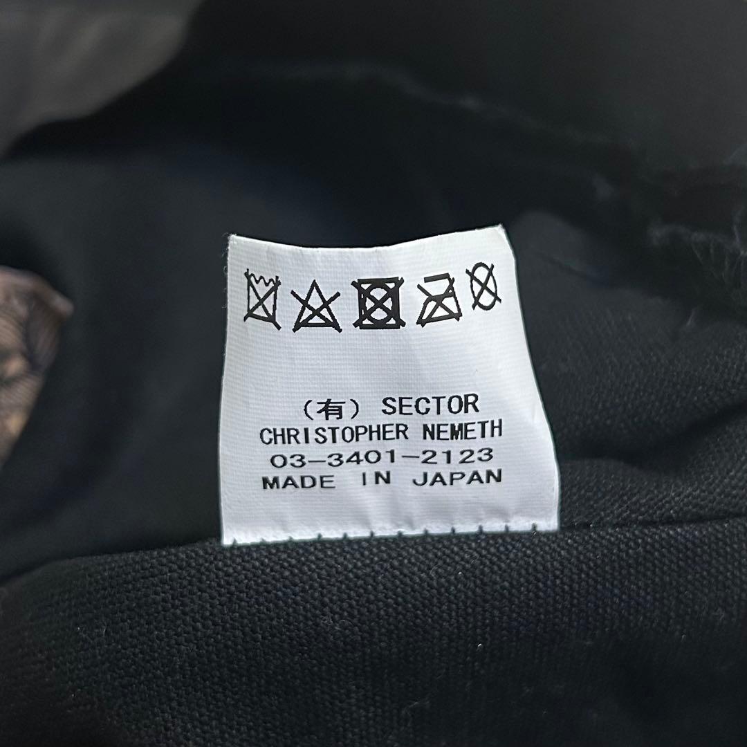 希少 NEMETH パッチワークビッグキャスケット ネメス ハット