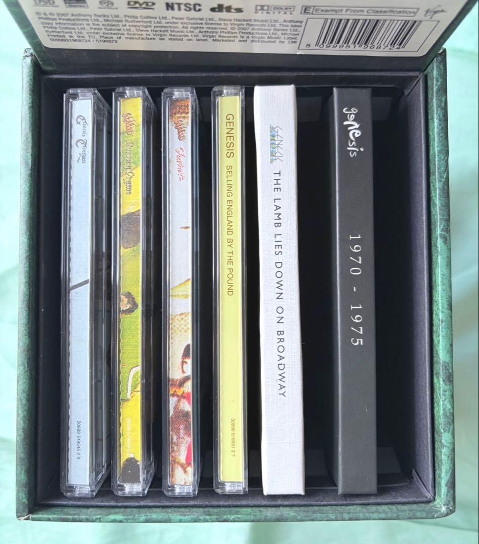 【限定ボックスEU盤7SACDHb/6DVD】ジェネシス　1970 - 1975