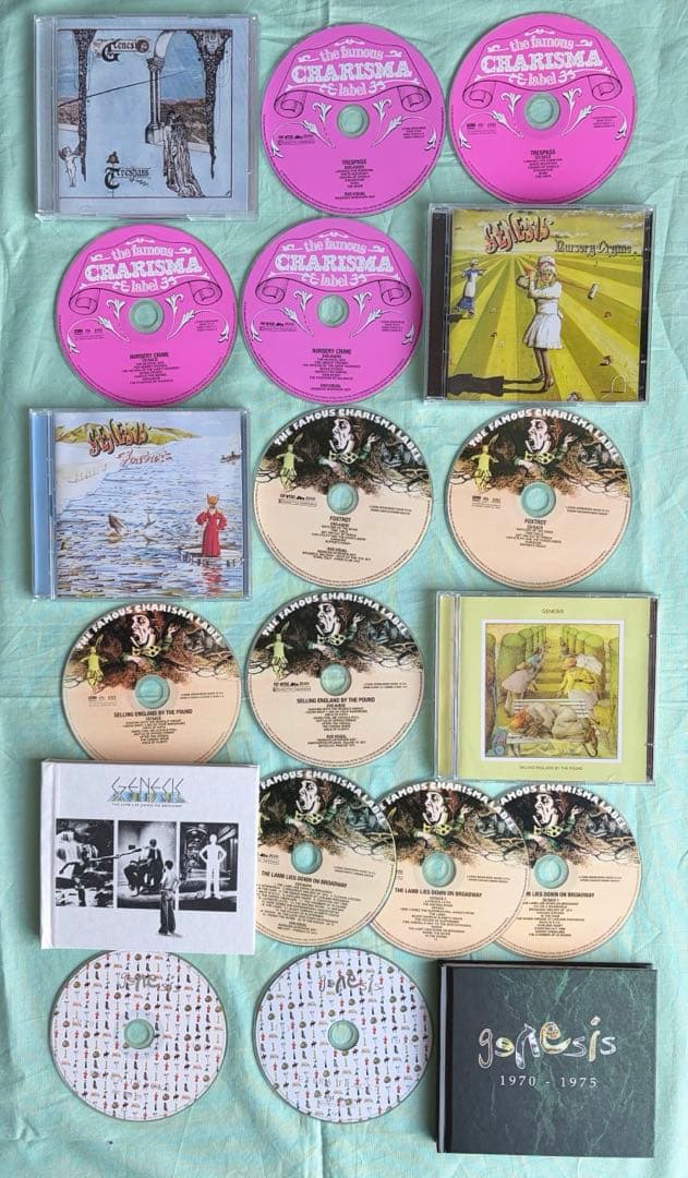 【限定ボックスEU盤7SACDHb/6DVD】ジェネシス　1970 - 1975