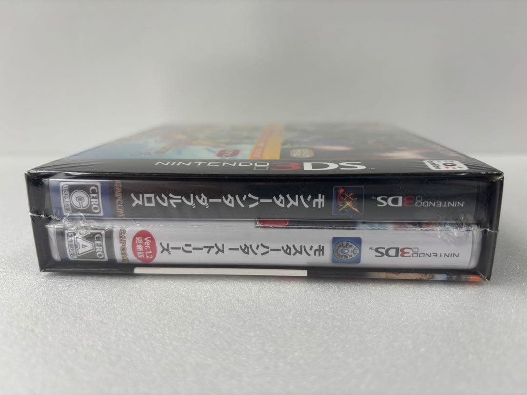 【未開封】3DS モンスターハンター ダブルクロス ストーリーズ　ツインパック