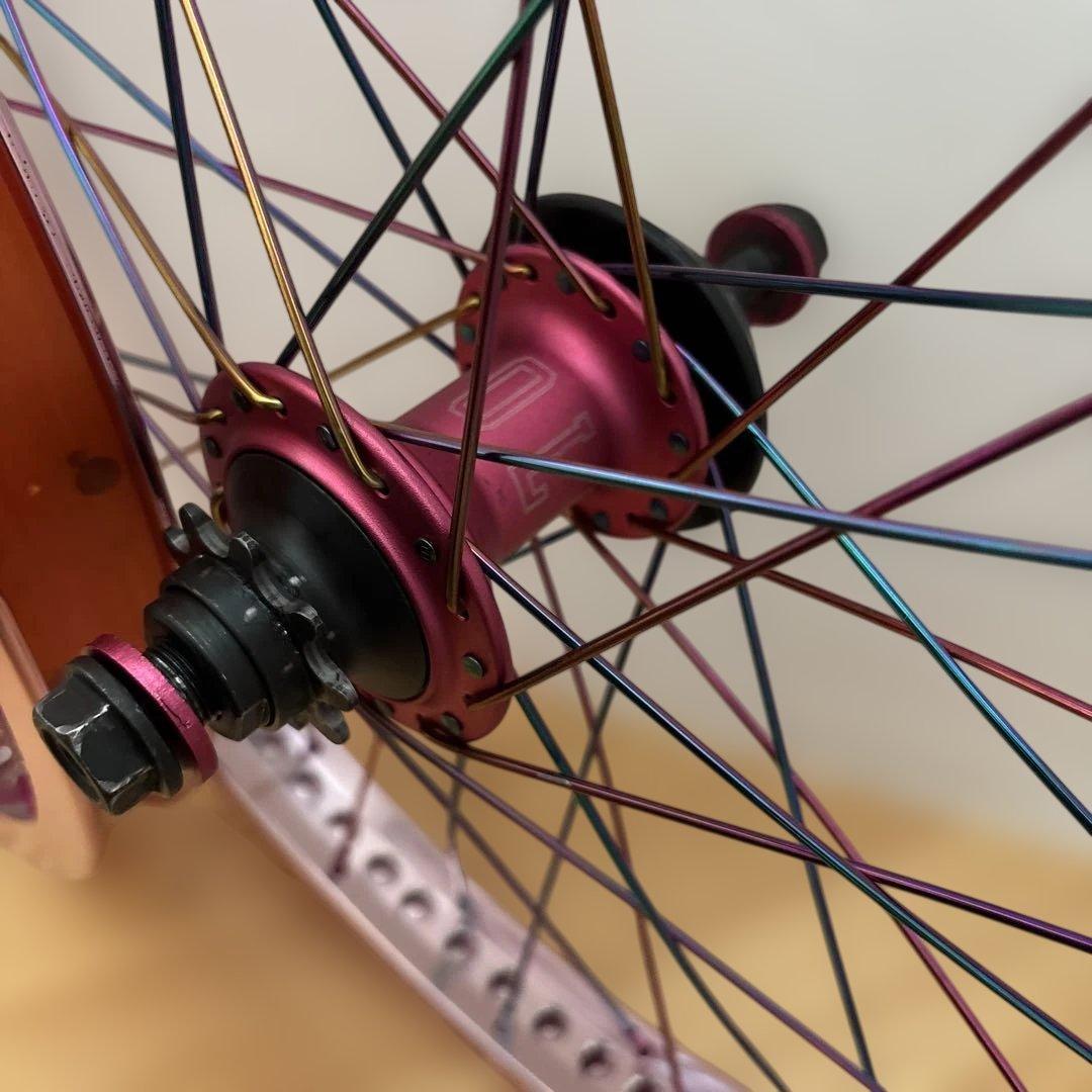 BMX 前後タイヤホイールセット