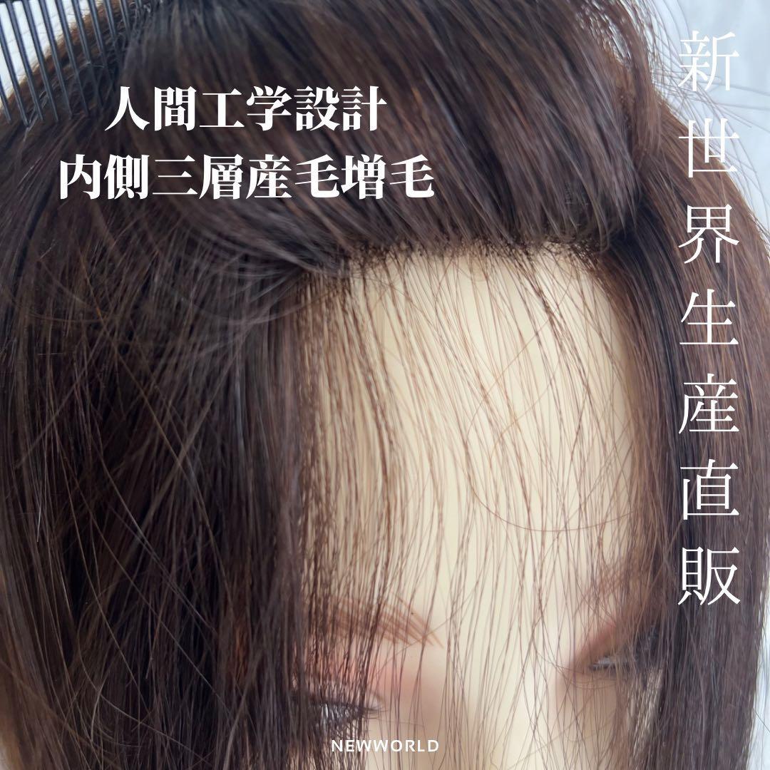 真2025新世界レミー100%ウィッグ　フルウィッグ　シルクスキン　医療ウィッグ