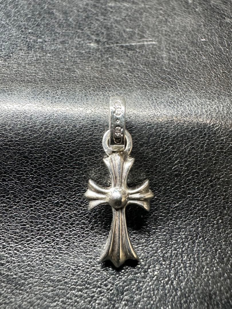 本物　Chrome Hearts クロムハーツ　ベビーファット　ピンクサファイア