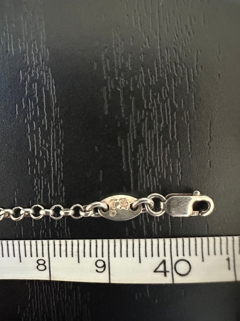 本物　Chrome Hearts クロムハーツ　ベビーファット　ピンクサファイア