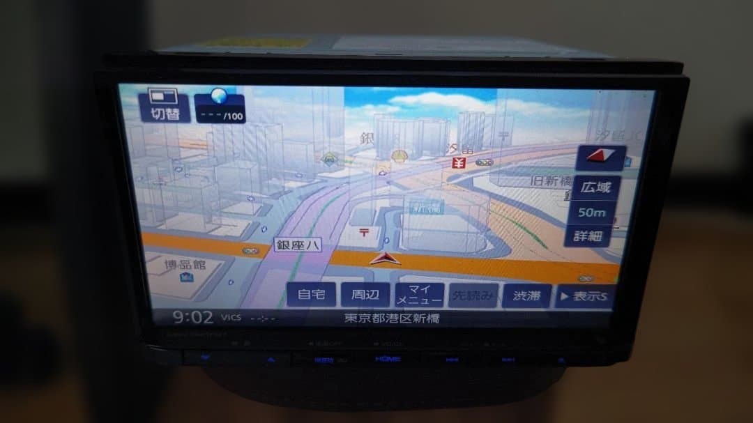 【年末断捨離】ケンウッドMDV-D405BT 2022年地図 Bluetooth
