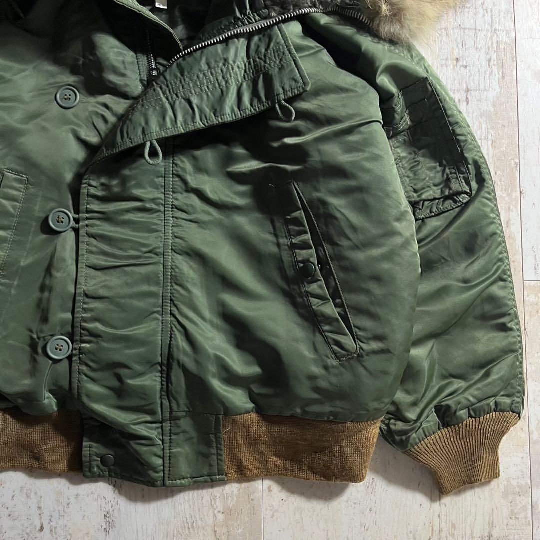 80s SPIEWAK y2k アメリカ製 N2-B 短丈 フライト ブルソン