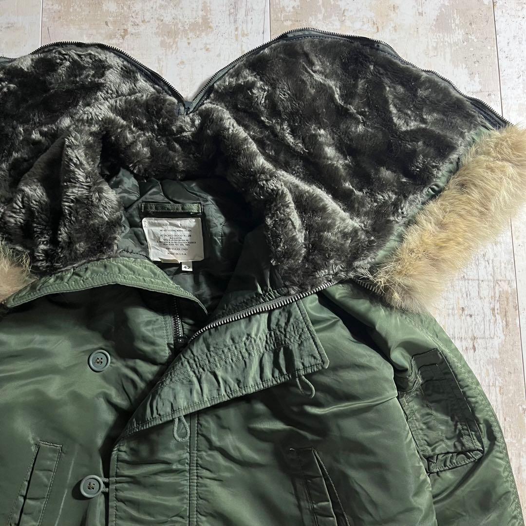 80s SPIEWAK y2k アメリカ製 N2-B 短丈 フライト ブルソン