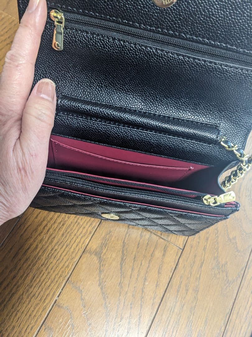 ショルダーバッグ/ブラック